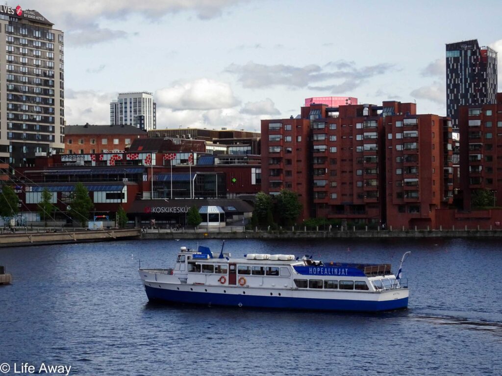 Tampere ferry to Viikinsaari
