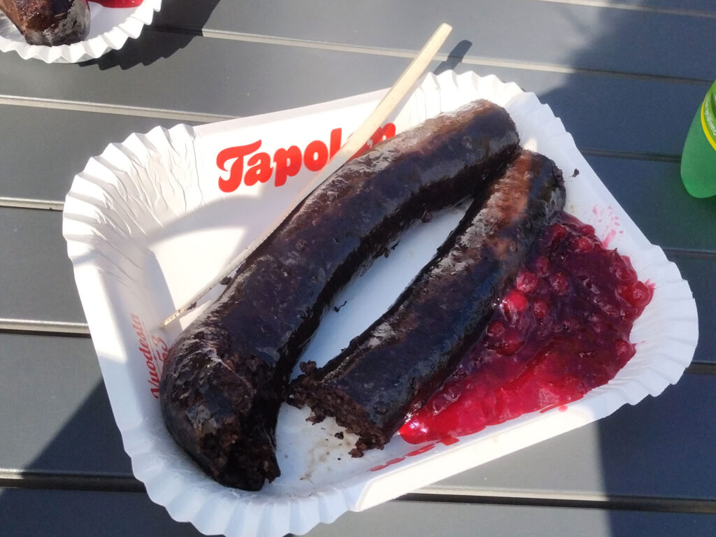 Tapolan Mustasmakkara Black Sausage And Jam