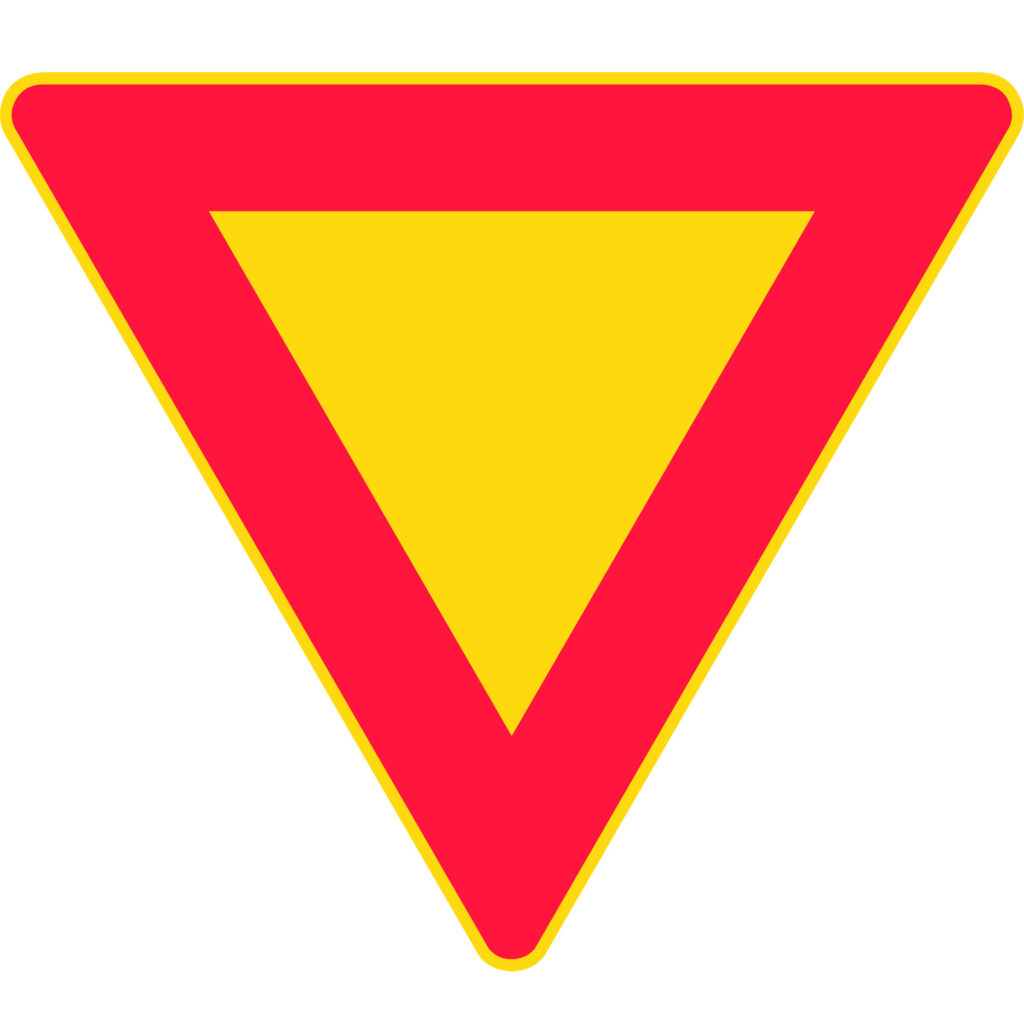 Give Way / Yield Sign Finland